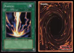 Raigeki LOB-053 Super Rare Yu-Gi-Oh - Image 3