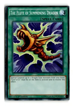 The Flute of Summoning Dragon - SDKS-EN023 1st Edition - YuGiOh-LP - Image 1