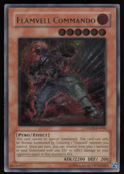 Flamvell Commando (UTR) ANPR-EN086 Ultimate Rare Yu-Gi-Oh - Image 1