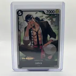 2023 One Piece Card Game: Pillars of Strength OP03 Pre-Release Jabra OP03-085 NM - Image 1