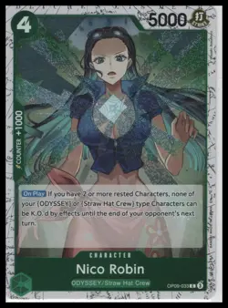 One Piece Promotion Cards #ST01-008 Nico Robin (Gift Collection 2023) - Image 1