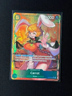 OP08-023 Carrot (English) Alt Art Parallel SR NM One Piece TCG Two Legends - Image 1