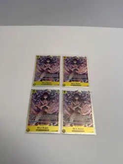 Nico Robin EB03-055 SR Extra Booster: One Piece Heroines Edition Playset X4 - Image 1