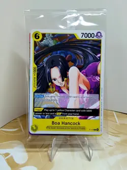 ONE PIECE BOA HANCOCK KAMI'S ISLAND OP15-EB04 RELEASE EVENT P-115 + P-L SEALED - Image 1