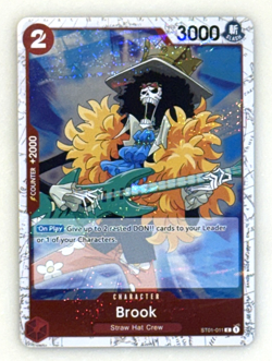 One Piece #ST01-011 Brook Common C Premium Booster The Best Vol. 2 - Image 1