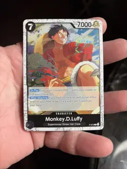 One Piece Monkey D.Luffy P-075 Foil Promo - Image 1