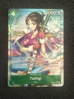 Tashigi (Alternate Art) EB03-018 Extra Booster: One Piece Heroines Edition Foil - Image 1