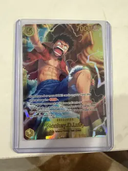 ONE PIECE ENGLISH Monkey D. Luffy OP15-119 SEC Adventure on KAMI's Island OP15 - Image 1