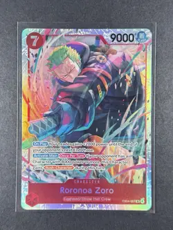 Roronoa Zoro EB04-007 SR | Adventure on Kami's Island | One Piece TCG | EN - Image 1