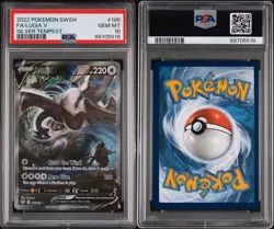 Lugia V 186/195 PSA 10 - Silver Tempest - Pokemon Card Game - Image 3