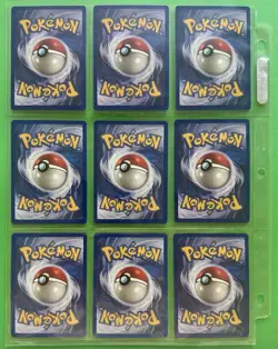 Pokemon Base Set Lot Wartortle Poliwhirl Nidorino Dratini Electrabuzz NM WOTC 99 - Image 2