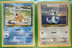 Pokemon Base Set Lot Wartortle Poliwhirl Nidorino Dratini Electrabuzz NM WOTC 99 - Image 5