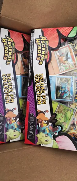 Pokemon Ascended Heroes First Partner Deluxe Pin Box & Perfect Order Bundle 1/1 - Image 5