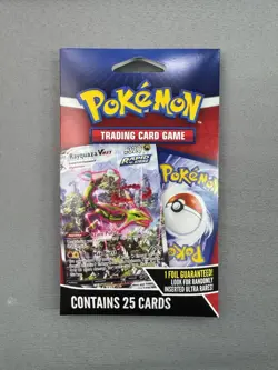 Pokemon Trading Card Game 1 Pack 25 TCG Cards 1 Foil Guaranteed Random Inserts - Image 1