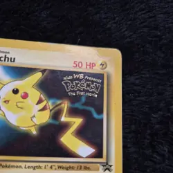 Pikachu WOTC Black Star Promo 4 WB Pokemon The First Movie HP - Image 2