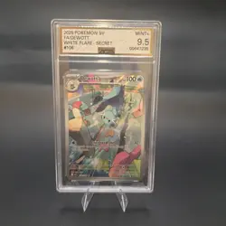 Pokemon Dewott 106/086 White Flare Illustration Rare Holo AGS 9.5 MINT+ - Image 1