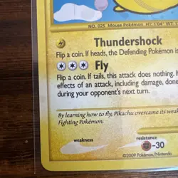 Flying Pikachu 113/111 Secret Rare Rising Rivals Pokemon LP - Image 5