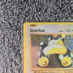 Pokemon TCG Snorlax XY179 Holo Promo Card Black Star Promos - Image 2