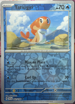 Tatsugiri Reverse Holo - 062/198 - Scarlet & Violet Base Pokemon 2023 - Image 1