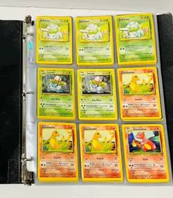 6 Holos Vintage Pokemon Card Binder Collection - WotC 1998-2000 Lot Promos - Image 1
