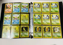 6 Holos Vintage Pokemon Card Binder Collection - WotC 1998-2000 Lot Promos - Image 2