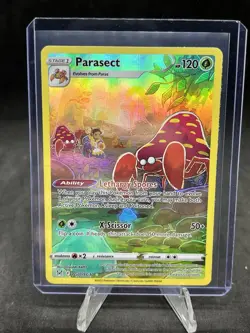 Parasect - TG01/TG30 - Pokemon Lost Origins Trainer Gallery Holo Rare Card - Image 1