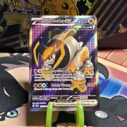 Pokemon Scarlet & Violet Temporal Forces Iron Boulder ex Ultra Rare 192 / 162 - Image 1