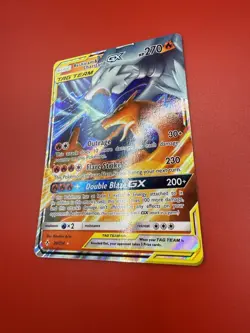 Pokemon TCG Reshiram & Charizard GX Unbroken Bonds 20/214 Full Art Rare NM - Image 4