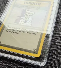 1999 Pokemon Base Set Unlimited Imposter Professor Oak #73/102 CGC 8.5 - Image 2