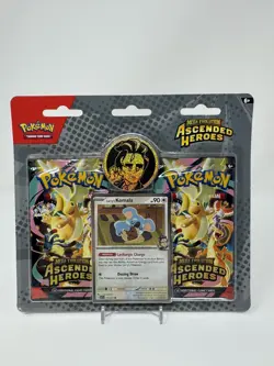 Pokemon TCG Mega Evolution Ascended Heroes Larry’s Komala 2 Pack Blister Sealed - Image 1