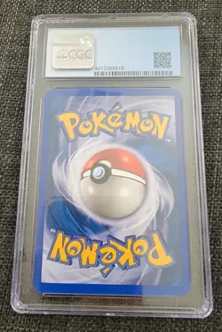 NICE SWIRL!! 2003 POKEMON AQUAPOLIS #H22 SLOWKING-HOLO 8.5 Cgc Psa - Image 4