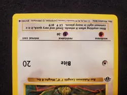1999 Pokemon Base Set Shadowless 1st Edition Rattata Near Mint NEW & UNUSED! - Image 3