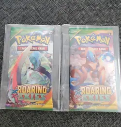 2 X Pokemon XY Roaring Skies Booster Packs New Sealed - Image 1