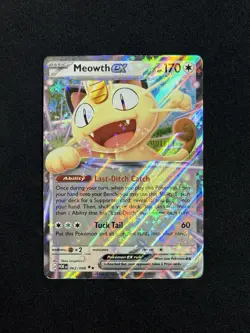 Meowth Ex #62 - Pokemon Perfect Order | Holo NM - Image 1
