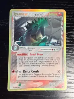 Tyranitar 16/113 Reverse Holo Delta Species – EX Delta Species – Vintage Pokemon - Image 1