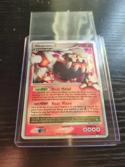 Heatran LV X (LEVEL X) DP31 Holo Promo Pokemon TCG Diamond And Pearl - Image 1