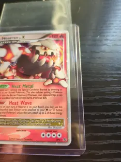 Heatran LV X (LEVEL X) DP31 Holo Promo Pokemon TCG Diamond And Pearl - Image 2