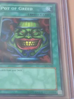 Yu-Gi-Oh! TCG Konami 9 Card Lot Pot Of Greed, Blue Eyes White Dragon, Kuriboh - Image 5