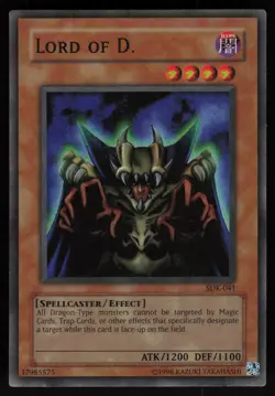 Lord of D. SDK-041 Super Rare Starter Deck: Kaiba Yu-Gi-Oh - Image 1