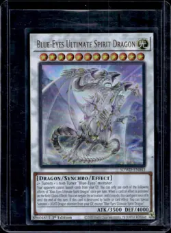 2025 Yu-Gi-Oh! Blue-Eyes White Destiny-Ultimate Spirit Dragon Ultra Rare #EN043 - Image 1