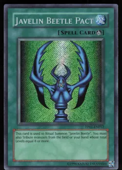 Javelin Beetle Pact (Secret Rare) PP01-EN012 Secret Rare Premium Pack 1 Yu-Gi-Oh - Image 1