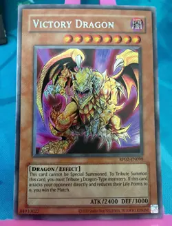 Victory Dragon RP02-EN098 Secret Rare YuGiOh Retro Pack 2 - Image 1