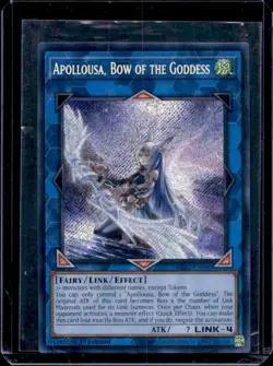 2024 Yu-Gi-Oh! 25th 1st Apollousa Bow of the Goddess VAR #RA02-EN040a - Image 1