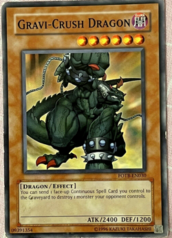 YuGiOh! - Gravi-Crush Dragon - Common - Image 1
