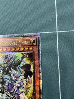 Yugioh! Magicians of Bonds and Unity AGOV-EN000 Quarter Century SR 1st Edition - Image 3