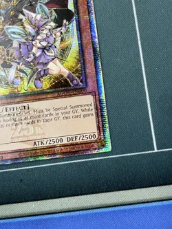 Yugioh! Magicians of Bonds and Unity AGOV-EN000 Quarter Century SR 1st Edition - Image 4