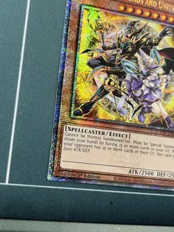 Yugioh! Magicians of Bonds and Unity AGOV-EN000 Quarter Century SR 1st Edition - Image 5