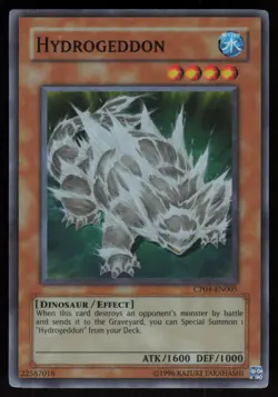 Hydrogeddon CP04-EN005 Super Rare Yu-Gi-Oh - Image 1