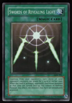 Swords of Revealing Light LOB-101 The Legend of Blue Eyes White Dragon Yu-Gi-Oh - Image 1