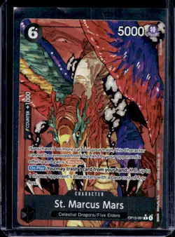 2025 One Piece Carrying On His Will St. Marcus Mars Rare Alternate Art #OP13-091 - Image 1